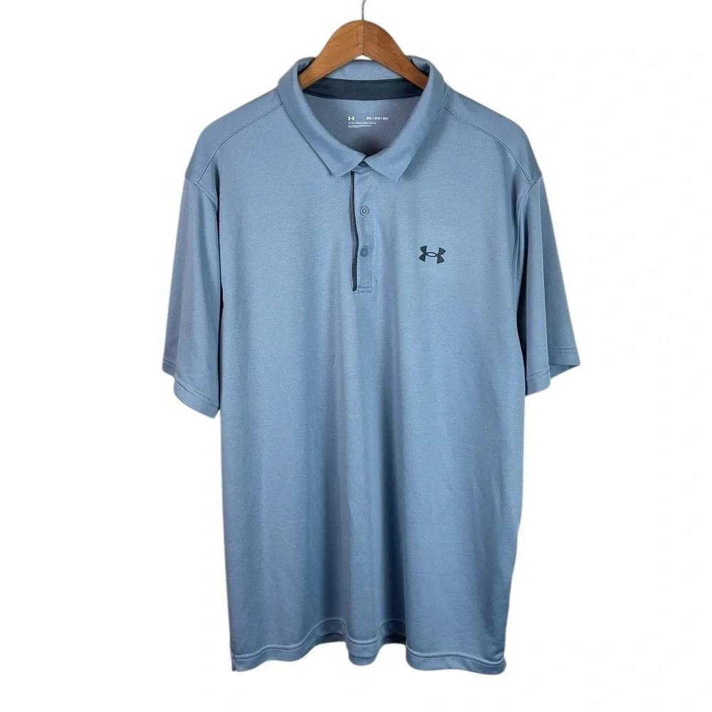 PO215 Men’s Under Armour Loose Fit Heat Gear Performance Polo Shirt 3XL